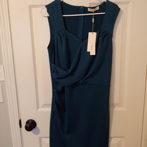 Ruched pencil dress